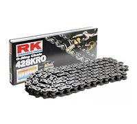 RK - 99447128 : Cadena RK 428KRO con 128 eslabones Negro