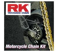 RK Kettensätze Juegos cadenas RK con cadenas de color RR 125 AC. 11- 140/14/63