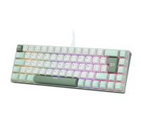 RK ROYAL KLUDGE C68 FR teclado mecánico juego efecto Hall, Cable RGB interruptor magnético 65%, caliente, disparo rápido, frecuencia de actualización 8KHz, Controlador Web Pro para Mac&Win, French