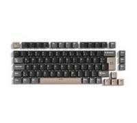 RK ROYAL KLUDGE PBT Keycap Set para RK M75 Teclado Mecánico | Alemán ISO Layout Doppelshot Keycaps | Alta calidad, resistentes al desgaste, negro