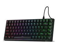 RK ROYAL KLUDGE RK84 Teclado mecánico con Cable RGB 75% Intercambiable en Caliente, 84 Teclas TKL Teclado para Juegos Software programable, batería de Alta Capacidad, Interruptor Azul RK