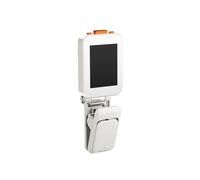 RK-X40G Wireless Selfie Monitor with Clip for & Android Focus Adjustment for Vlogging White