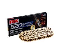 RK XW-RING ORO&NERA 520GXW/094 CATENA APERTA CON RIVETTO A BATTUTA