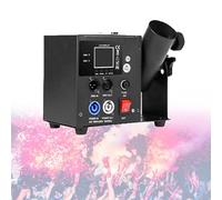 RkgSinuo MáQuina Lanzadora De Confeti Profesional, MáQuina Sopladora De Confeti, CañóN De Confeti, Control Remoto para Bodas, Discotecas, EspectáCulos, Clubes, Escenarios Y Fiestas SingleHead