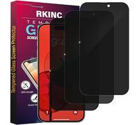 RKINC Protector pantalla privacidad para Oppo Reno 8 5G, 8 Lite 5G, [3 Piezas] Cristal templado película de vidrio, Ángulo de privacidad mejorado, Dureza 9H, Sin Burbujas