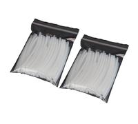 RKJRTK 1, Conectores de soldadura de filamento de 75 mm, juntas, tubos de PTFE, filamentos, empalmadores, tubos de soldadura, 100/200 unidades, para impresora 3D, accesorios de soldadura aislados