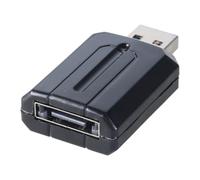 RKJRTK Adaptador USB de alta velocidad a USB a ESATA compatible con intercambio caliente contra almacenamiento con gran capacidad