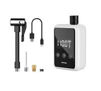 RKJRTK Compresores de Aire portátiles avanzados para Bicicletas | Compresores eléctricos recargables con pantalla digital y sensores de presión para un inflado preciso