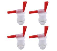 RKJRTK Kegerator Tap Cerveza Barbas Conectores Textura, 4 Pieces | Equipo de elaboración de cerveza, grifo Kegerator de barril, accesorio para grifo Homebrews, acopladores de