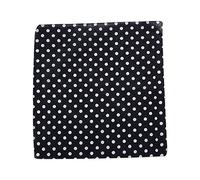 RKJRTK Pañuelo turbante para la cabeza con puntos grandes, bufandas cuadradas para acampar, gorros de ciclismo, cubiertas para el cabello, accesorios de envoltura, bufanda de punto, Negro , Talla
