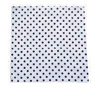 RKJRTK Pañuelo turbante para la cabeza con puntos grandes, bufandas cuadradas para acampar, gorros de ciclismo, cubiertas para el cabello, accesorios de envoltura, bufanda de punto, Blanco, Talla