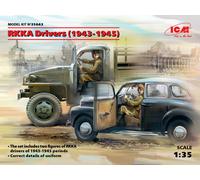 Rkka Drivers (1943-1945) 1 :3 5 Figura Plástico Modelo Kit Icm