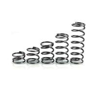 RKODRSMG 10 Uds 65Mn Bobina helicoidal cilíndrica comprimida absorción de Impactos compresión de Retorno pequeño Resorte Trasero WD 0,3mm(20mm (10PCS),3mm)