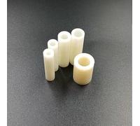 RKODRSMG 50 pcs M3 m4 *l (l = 1-3 2 mm) Abdominales Spacer de Separador de Rondas de Nylon, Tarjeta de Circuito Impreso Espaciador de Tablero(23mm,M4 50pcs)
