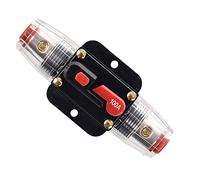 RKURCK Interruptor de circuito de 100 amperios, reinicio manual, inversor de fusibles en línea para coche, motores marinos de arrastre, barco, ATV, audio, sistema de inversor solar, protección de 12