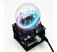 RKXKJ Bola De Cristal Toroidal De Plasma con Circuito, Excitadores De Anillo De Plasma, Bola De Cristal De Xenón, Diámetro 9 Cm/13 Cm, Esfera De Luz Energética 13cm