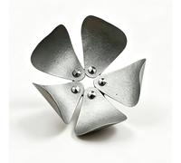 RKXKJ Flor De Metal con Memoria De Forma, Aleación De Níquel-Titanio, Diseño con Control De Temperatura, 50 Mm De Diámetro, para Magia, Coleccionismo, Regalos, Enseñanza De 1items