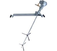 RKXKJ Mezclador Automático Inclinable De 100 Galones, Mezclador Neumático Industrial, con Soporte De Montaje Inclinable, Herramienta Neumática para Mezclar Pintura De 3/4 HP