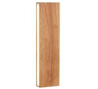 RKYRRKI Lámpara de pared lineal minimalista moderna para interiores, mesita de noche, mini lámpara de lectura, iluminación LED de madera con cubierta acrílica, estilo japonés para decoración del hogar