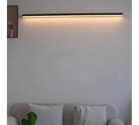 RKYRRKI Modern LED Wall Sconce - Long Aluminum Strip Light for Bedroom, Living Room, Corridor & Stairs - Simple Background Lighting, Stylish Bedside Lamp, Indoor Wall Decor