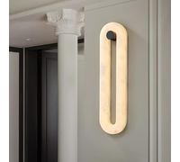 RKYRRKI Simple Light Luxury Living Room Wall Lamp Modern Simple Grand Staircase Corridor Bedroom Headboard Marble,Simple