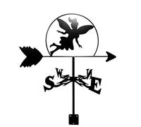 RKYRRKI Veleta decorativa de hierro para decoración de burro de pie grande, paleta de clima vintage, indicador de dirección del viento, dirección oeste norte, para jardín, techo, paddock, paleta de