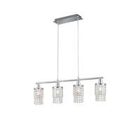 RL LIVE YOUR LIGHT Elegante Luz, Cromado, Pendel 4-flammig