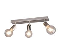 RL LIVE YOUR LIGHT webmarketpoint Foco Spot 3 x E27 Vannes Níquel L44 cm Trio Lighting