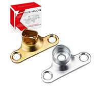 RLB-HILON Bisagra de puerta trasera montada en el cuerpo compatible con Ford F150 F250 F350 F450 Ranger E7TZ99430B38A E7TZ99430B39A, 1 par (2PC)