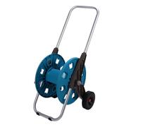 RLCJBMSUG Carrete para Manguera de jardín G1/2 con 2 Ruedas - Carretilla para Manguera de 60 m - Soporte para tuberías de jardín para fácil Almacenamiento y Transporte de mangueras