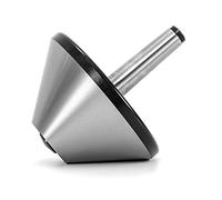 RLCJBMSUG Centro de Torno de 3 Ejes, Centro de Punta Redondeada de 150 mm a 75°, Herramienta de centrado para tornos de contrapunto de Acero aleado para mecanizado de Piezas de Eje (3-150 mm a 75°)