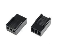 RLECS - Conector de ventilador de PC, 5 piezas, carcasa de plástico PWN para computadora, ventilador de refrigeración, conectores hembra, kit de conector de ventilador de PC de 3 pines con 15 pines de