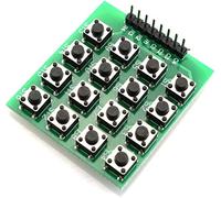 RLECS - Teclado de botón Matrix 4x4 para Arduino Raspberry Pi (16 teclas, 8 pines)