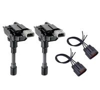 RLFNPHMHX 2 uds bobina de encendido for S//u/z/u/k/i E/s/t/e/e/m 1,6 1.8LA/e/r/i/o 1.3L 3340065G00 33400-65G01 3340065G01 33400-65G02 33400-65G00(2Set Coil and Plug)