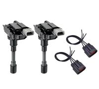 RLFNPHMHX 2 uds bobina de encendido for S//u/z/u/k/i E/s/t/e/e//m 1,6 1.8LA/e/r/i//o 1.3LB/a/l/e/n/o 3340065G00 33400-65G01 3340065G01 33400-65G02 33400-65G00(2Set Coil and Plug)