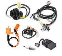 RLFNPHMHX Arnés de cables CDI, paquete de bobina de encendido, Kit de reconstrucción de relé regulador for F/o/u/r/T/r//a//x 300 TRX300 FW 1998-2000 32100-HM5-A10