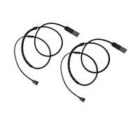 RLFNPHMHX Cable de advertencia for sensor de desgaste de pastillas de freno trasero, 2 unidades, for b/b/m//w X5 E70 F15 F85 X6 E71 E72 F16 F86 34356792571 34356854168