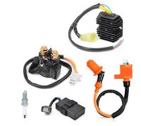 RLFNPHMHX Kit de relé rectificador regulador de voltaje de bobina de encendido de caja CDI for F/o/u/r/T/r//a//x 300 TRX300 TRX300FW 1998-2000 30410-HM5-A11