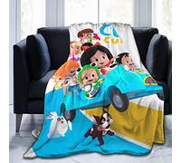 RLHRJEFZ Manta de Cleo y Cuquin, Mantas de Franela Ultra Suaves y Ligeras para sofá, Cama, Uso en Todas Las Estaciones, 60 x 50 Pulgadas