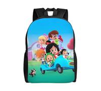 RLHRJEFZ Mochila novedosa de Cleo y Cuquin, ligera, de gran capacidad, para viaje, para portátil, mochila informal, regalo para niños y niñas