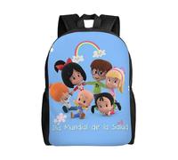 RLHRJEFZ Mochila novedosa de Cleo y Cuquin, ligera, de gran capacidad, para viaje, para portátil, mochila informal, regalo para niños y niñas