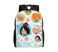 RLHRJEFZ Mochila novedosa de Cleo y Cuquin, ligera, de gran capacidad, para viaje, para portátil, mochila informal, regalo para niños y niñas