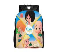 RLHRJEFZ Mochila novedosa de Cleo y Cuquin, ligera, de gran capacidad, para viaje, para portátil, mochila informal, regalo para niños y niñas