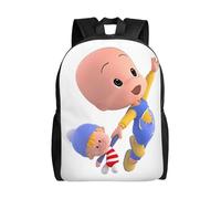 RLHRJEFZ Mochila novedosa de Cleo y Cuquin, ligera, de gran capacidad, para viaje, para portátil, mochila informal, regalo para niños y niñas