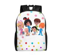 RLHRJEFZ Mochila novedosa de Cleo y Cuquin, ligera, de gran capacidad, para viaje, para portátil, mochila informal, regalo para niños y niñas