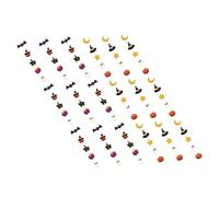 RLKHXBS 2sets Halloween Decorations Banners of Pumpkin Bat Hanging Paper Garland for Holiday Party Supplies Fun Photo Props Festive Ornaments for Home Halloween Celebrations