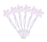 RLKHXBS 6 Piezas de Lentejuelas Estrellas de Hadas para Accesorios de Disfraces creativos para Fiestas de cumpleaños Vestida de Halloween