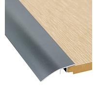 RLKHXBS 95/105/115/125/135/145 Cm Doorway Floor Transition Strip, Self Adhesive Floor Cover Strips/Gap Connecting Strips, for Threshold Height Less Than 1 Mm