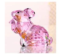 RLKHXBS Adornos de Rata de Cristal de Mesa Doce estatuas de Regalos de cumpleaños de estatuas de Rata