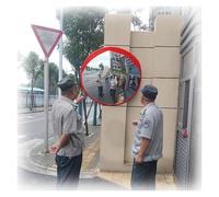 RLKHXBS Espejo acrílico Convexo de Seguridad y Punto Ciego para Exteriores, Espejo Redondo de Esquina de tráfico con ala para almacén/Escuela/apartamento/Garaje/Carretera, Espejo panorámico de Alta